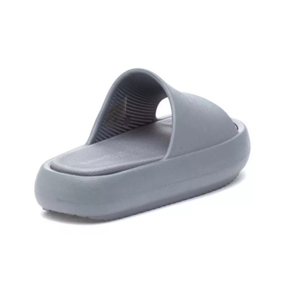 J/Slides Women's Squish Beach Slides Gray‎ EVA Sizes 6-7-9 Pool Cruise Vacation - Picture 6 of 7